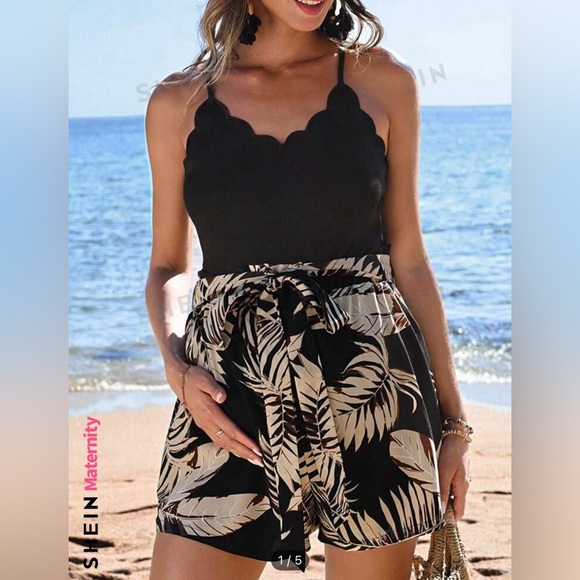 SHEIN Two Piece Maternity Outfit - Picture 2 of 2